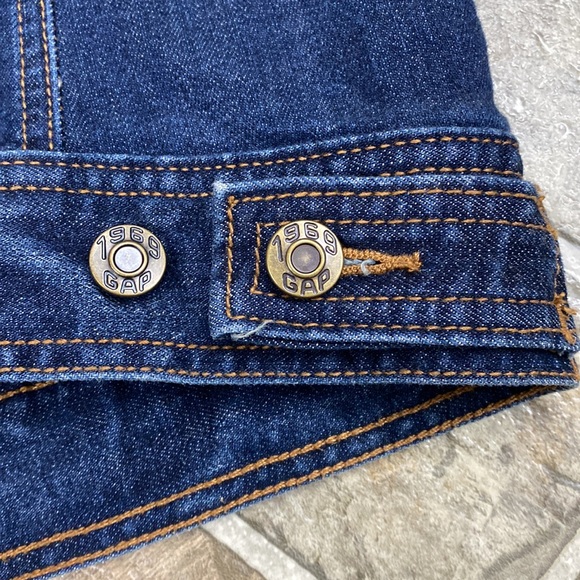 Gap Jean Jacket, Women’s Classic Fit XS, Dark Blue - Picture 7 of 13